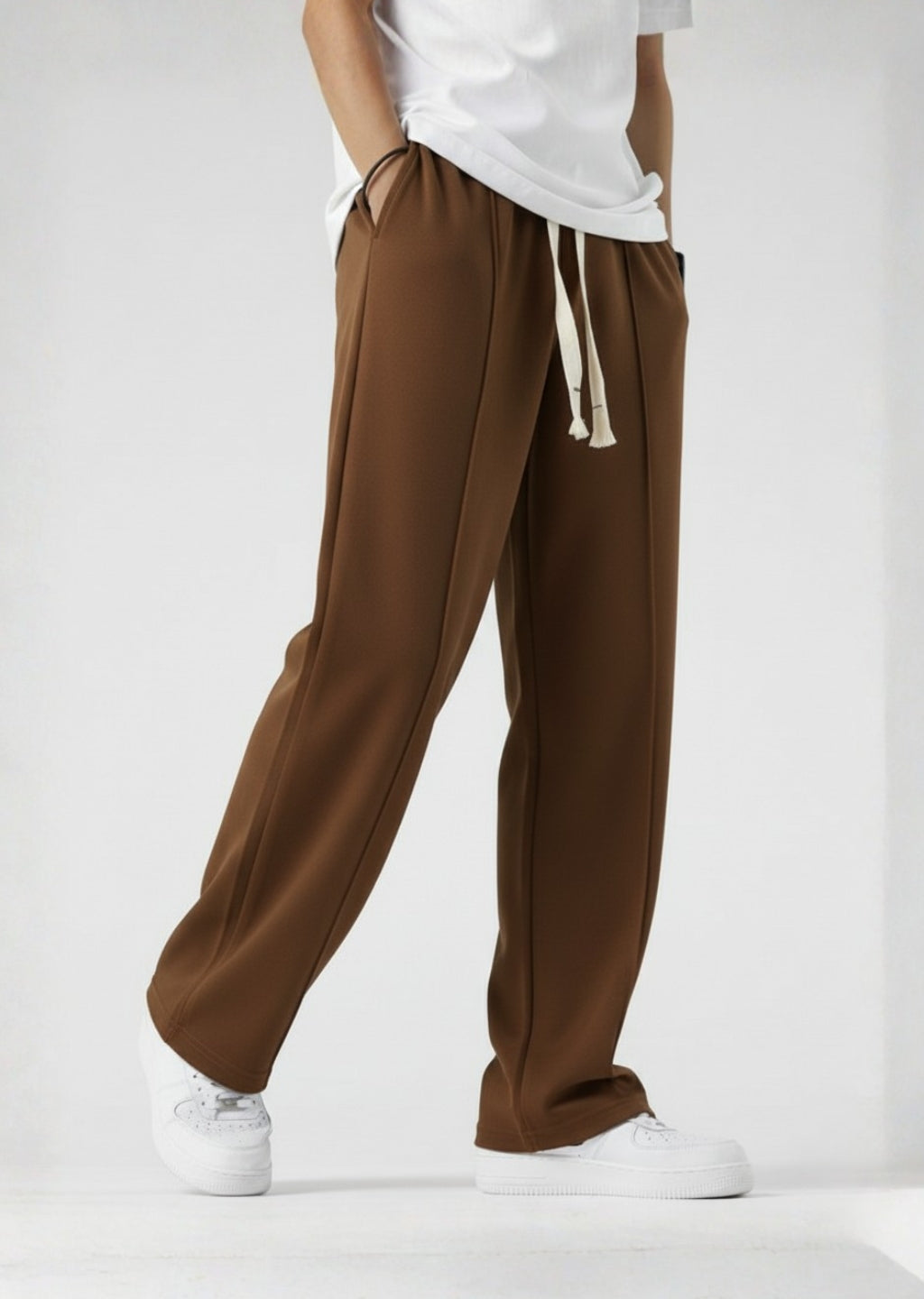 Dark Brown Relaxed Fit