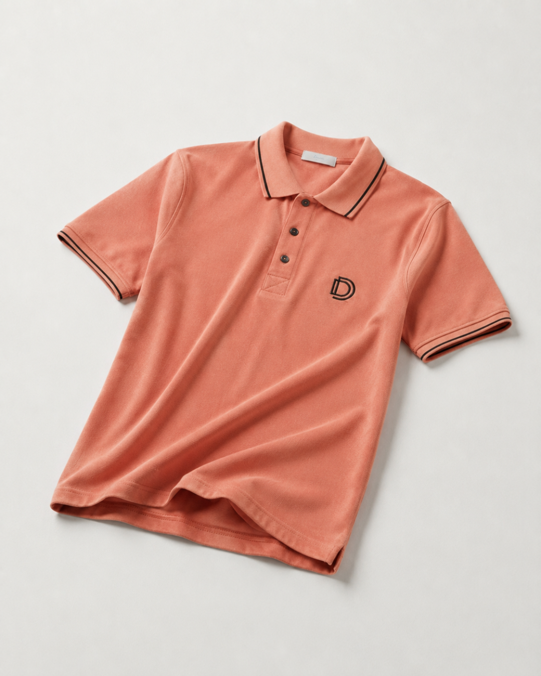 Peach Polo T-Shirt