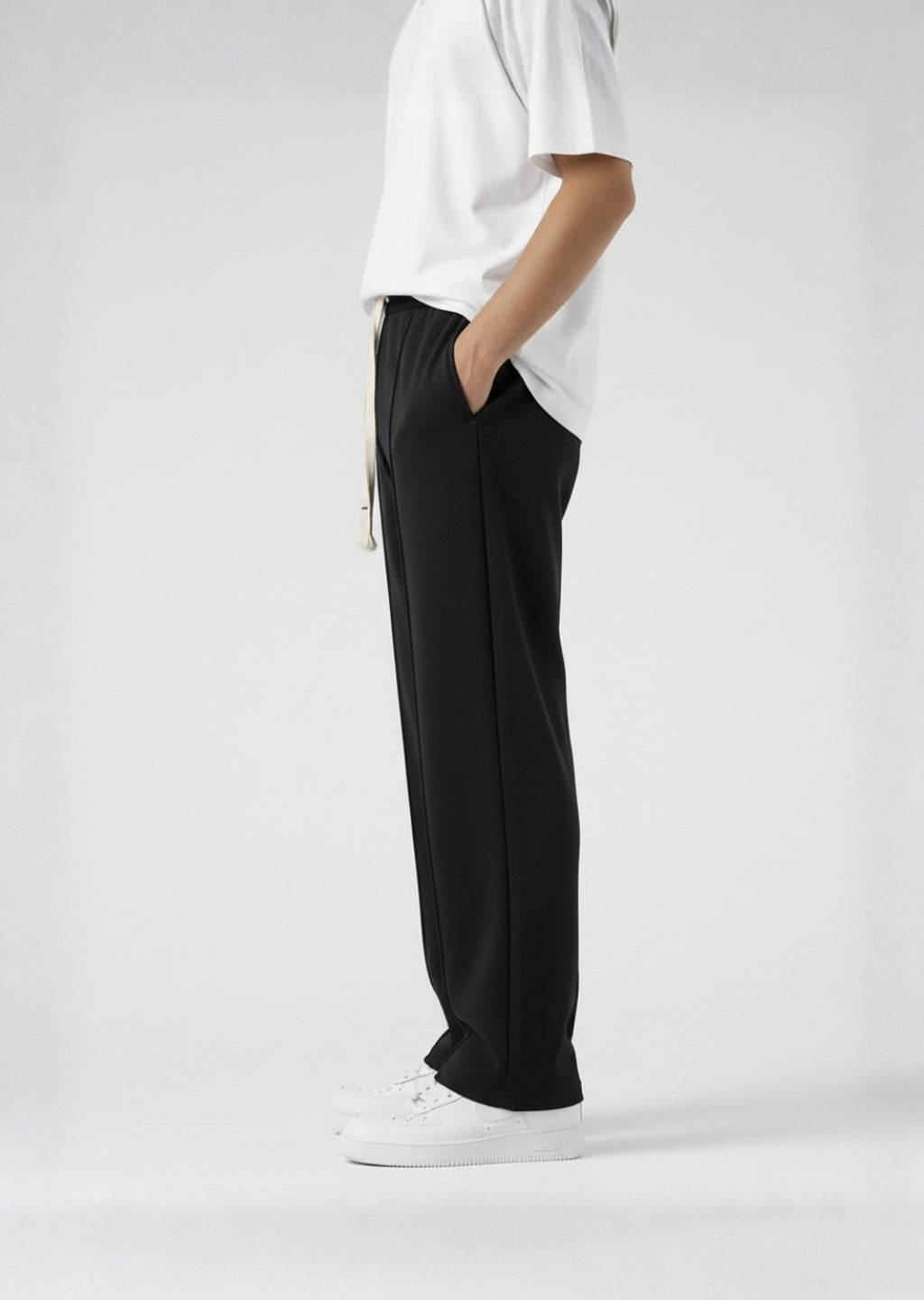 Black Relaxed Fit