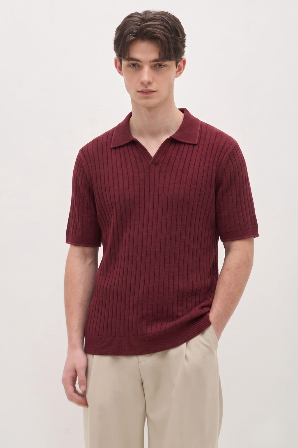Red Signature Polo Tee