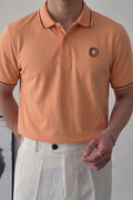 Peach Polo T-Shirt