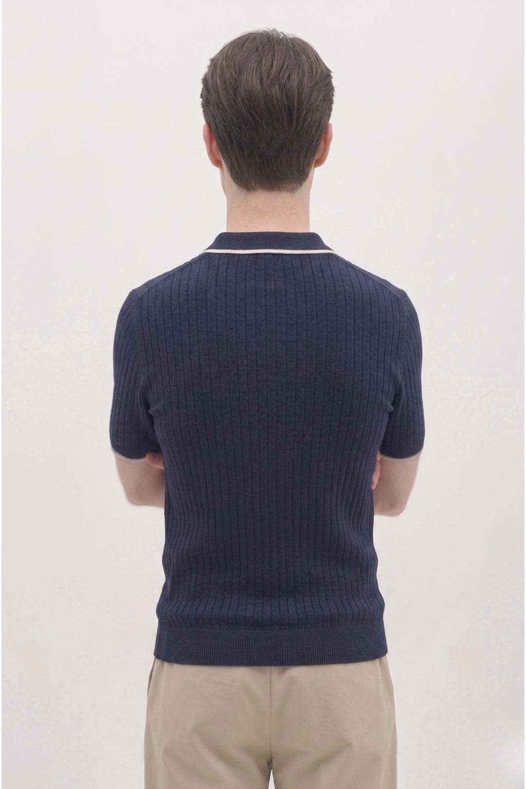 Dark Blue Signature Polo Tee