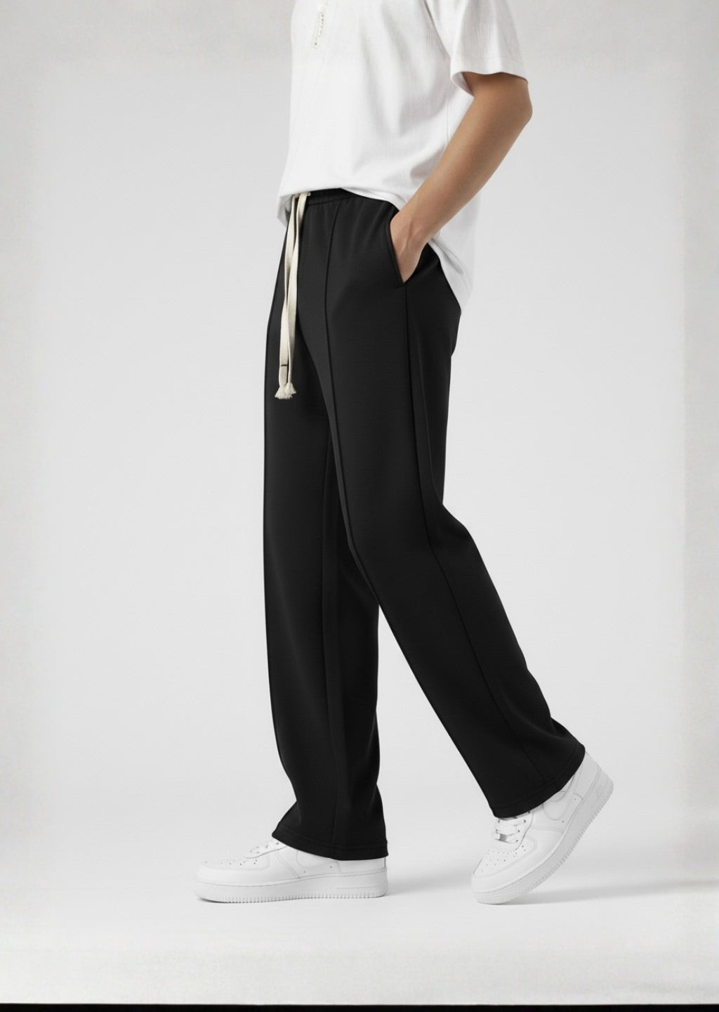 Black Relaxed Fit
