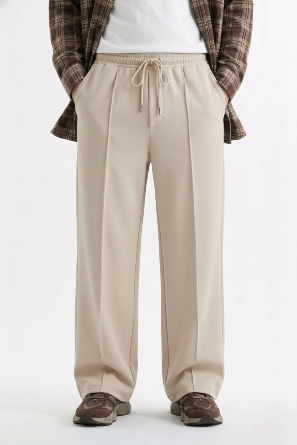 Classic Beige Relax Fit Trouser