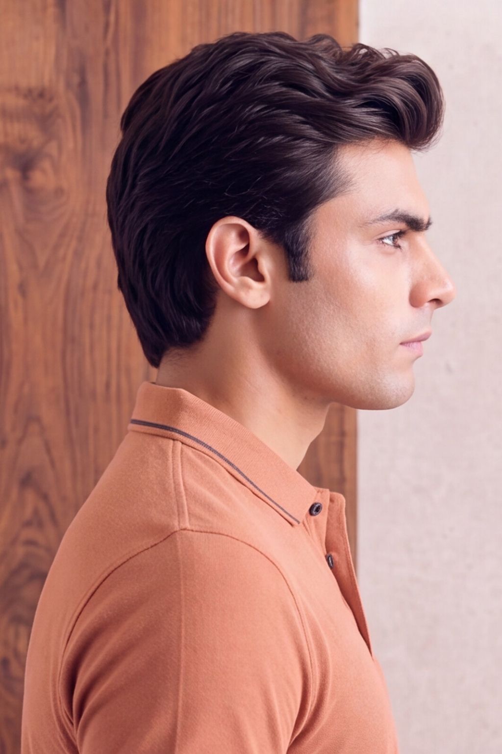Peach Polo T-Shirt