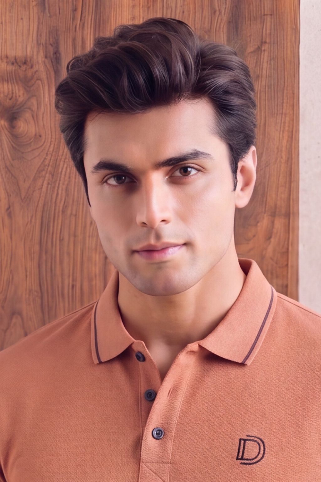 Peach Polo T-Shirt