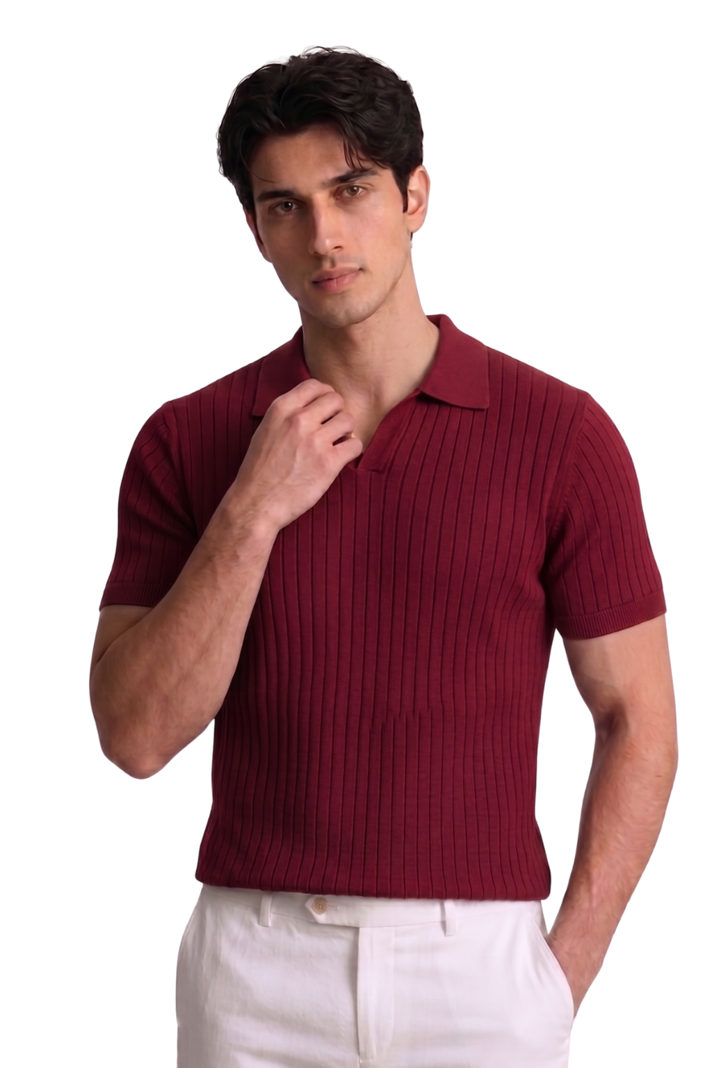 Red Signature Polo Tee