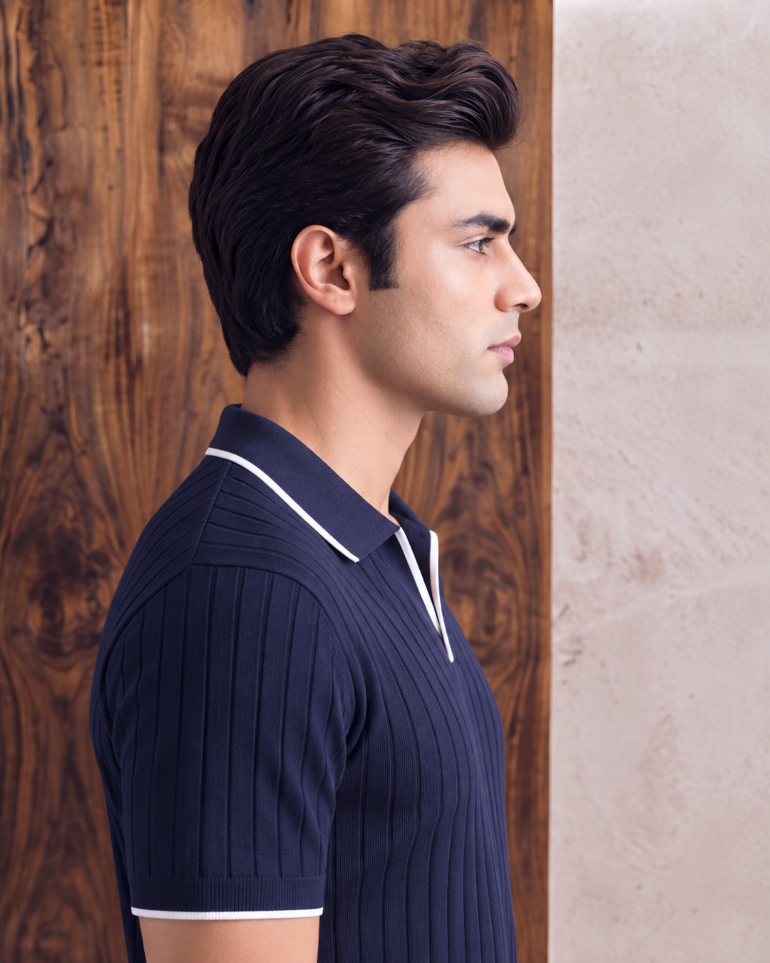 Dark Blue Signature Polo Tee