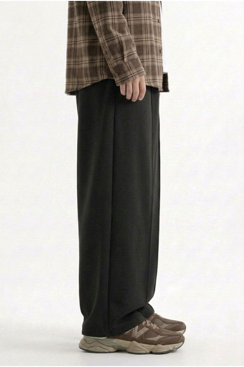 Classic Black Relax Fit Trouser