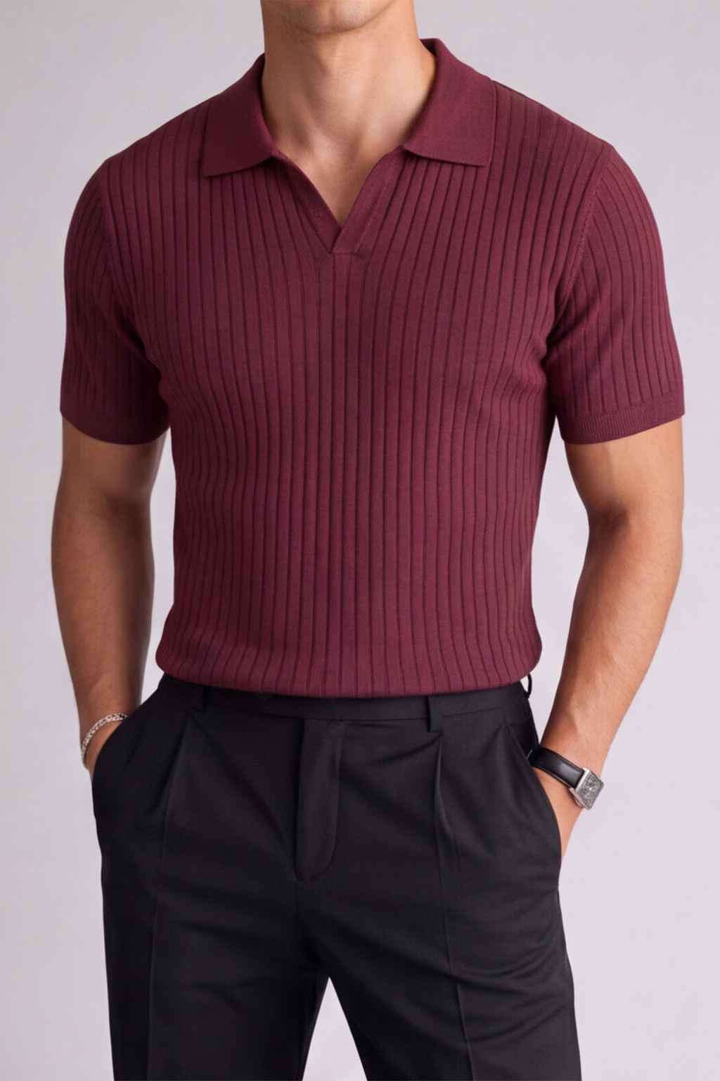 Red Signature Polo Tee