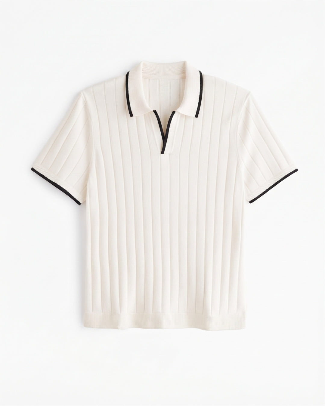 Beige Signature Polo Tee