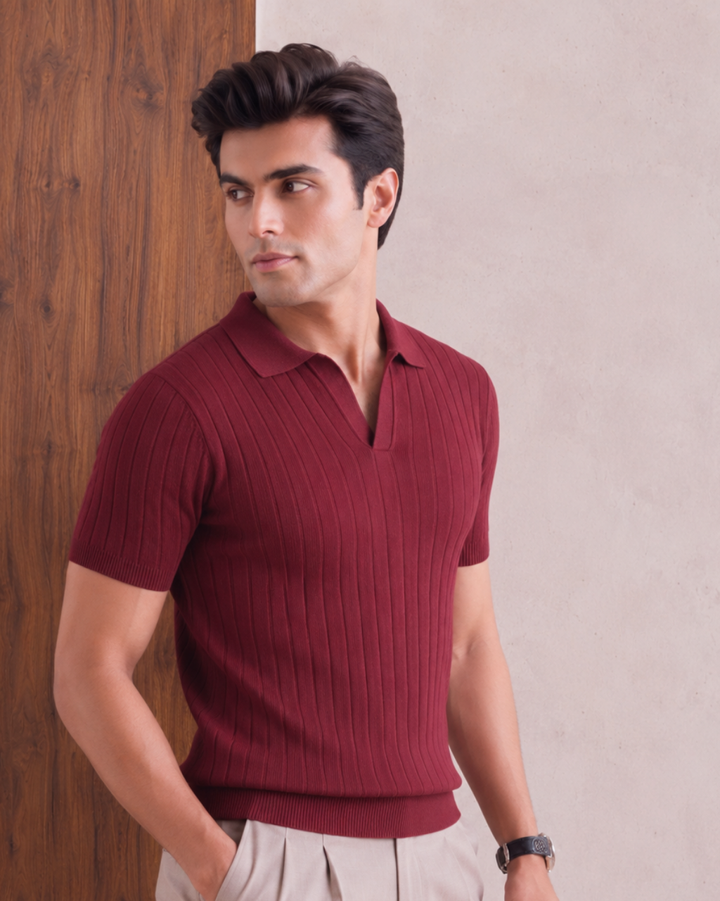 Red Signature Polo Tee