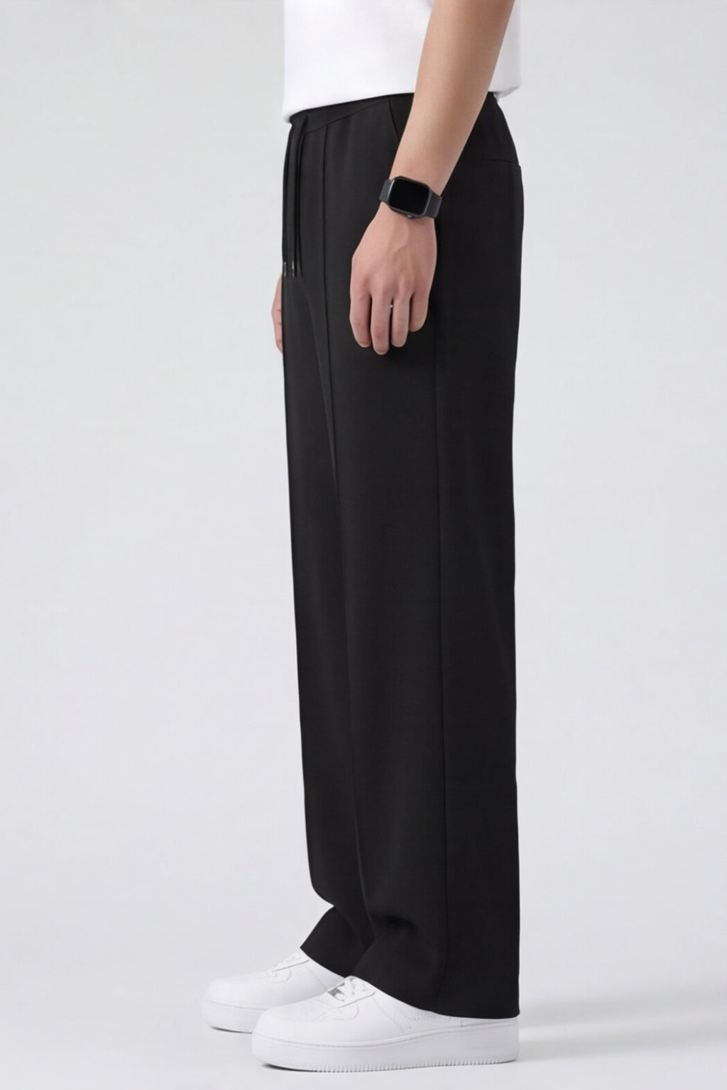 Classic Black Relax Fit Trouser