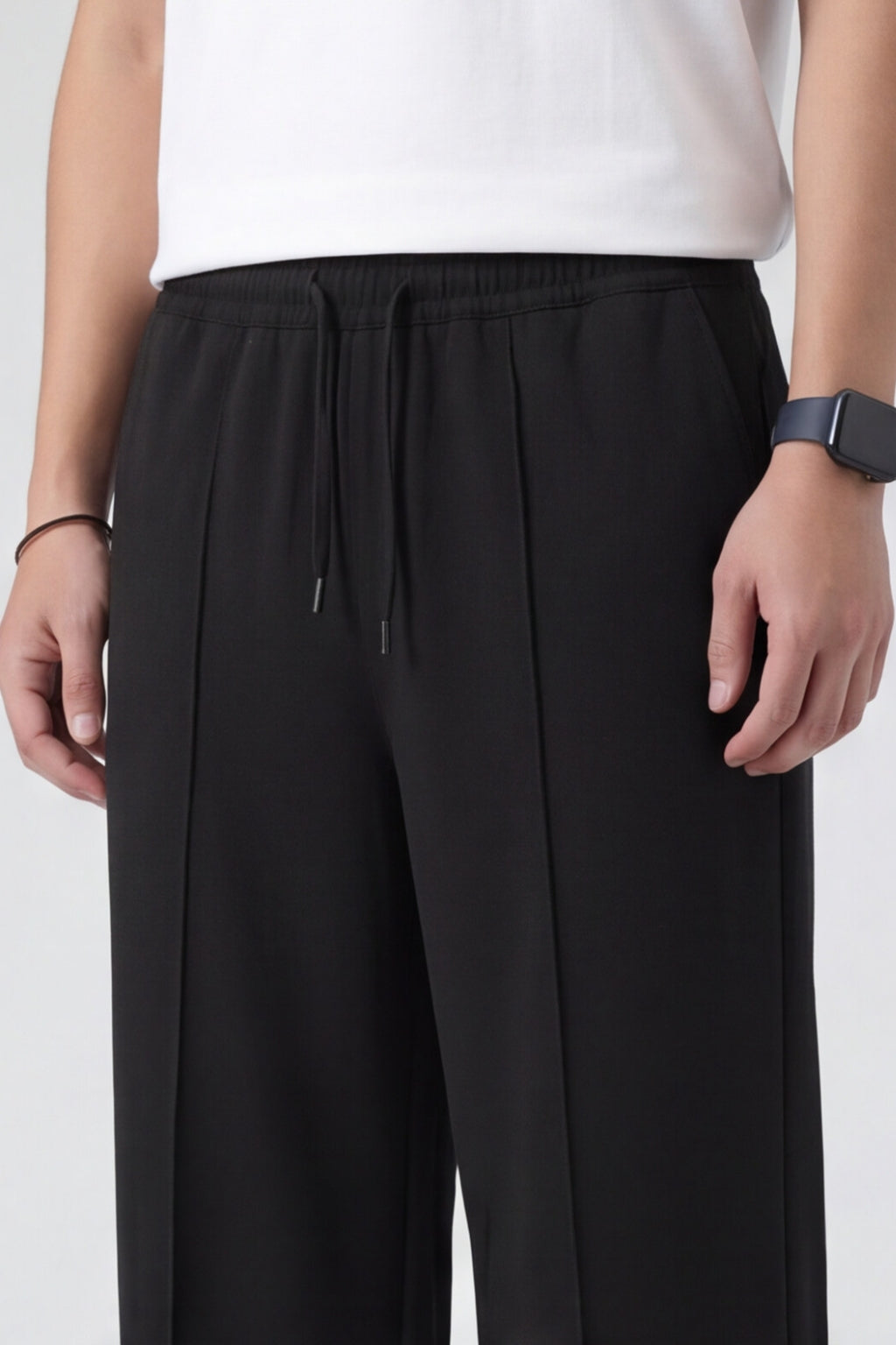 Classic Black Relax Fit Trouser