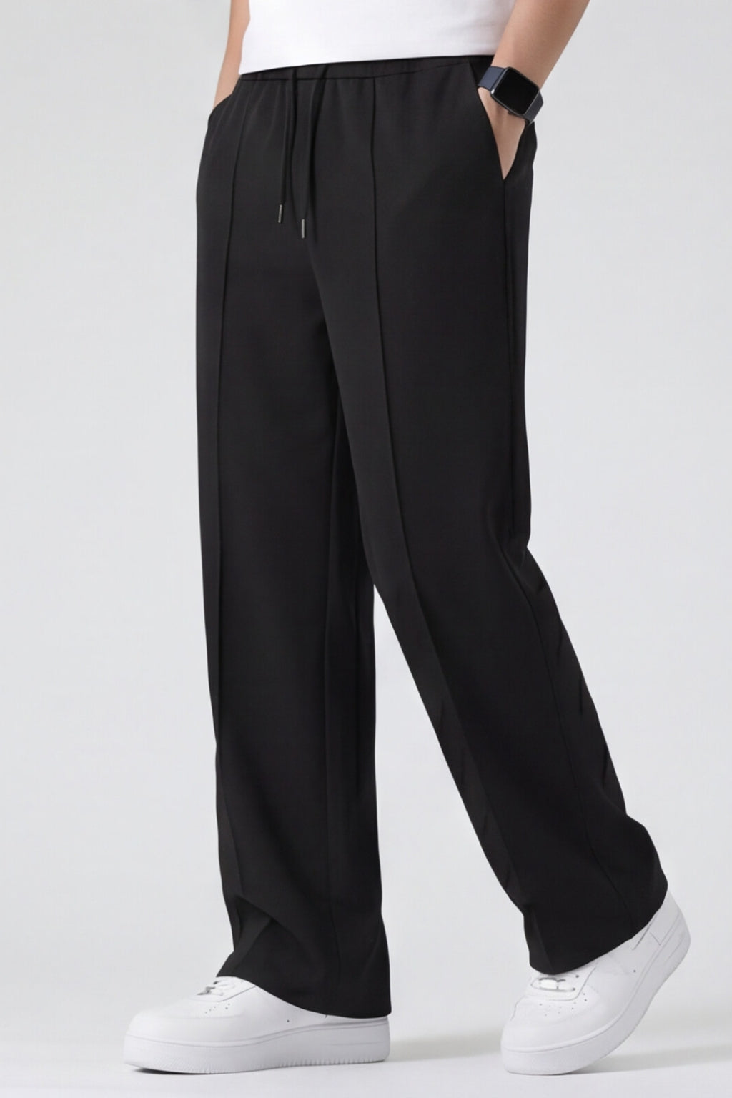 Classic Black Relax Fit Trouser