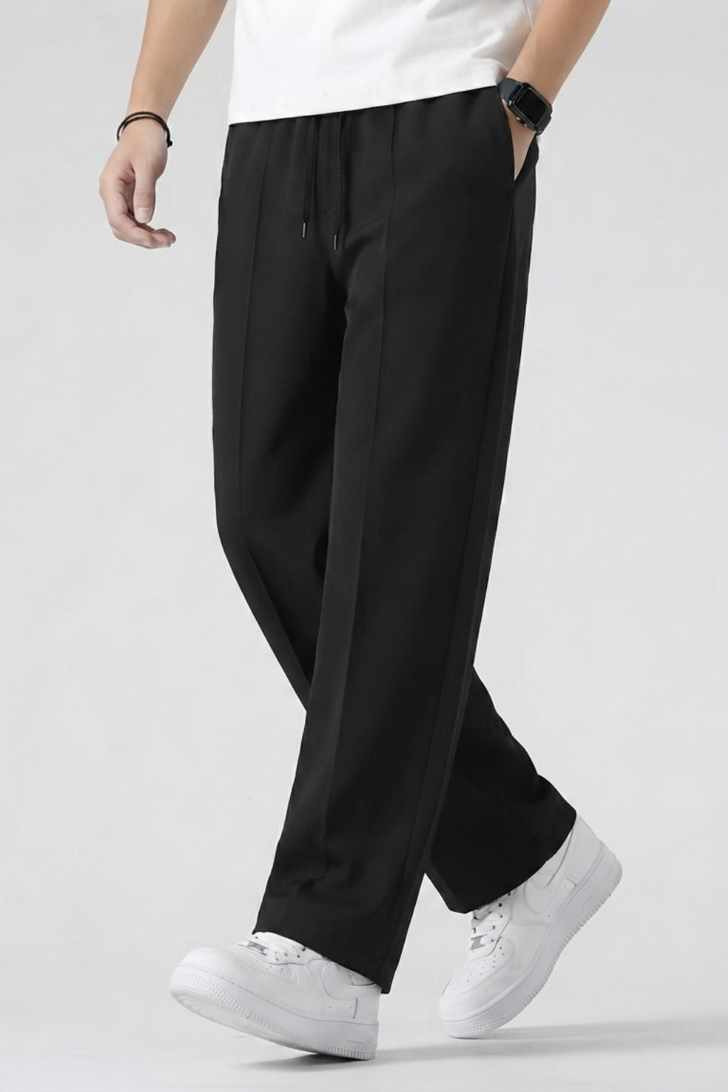 Classic Black Relax Fit Trouser