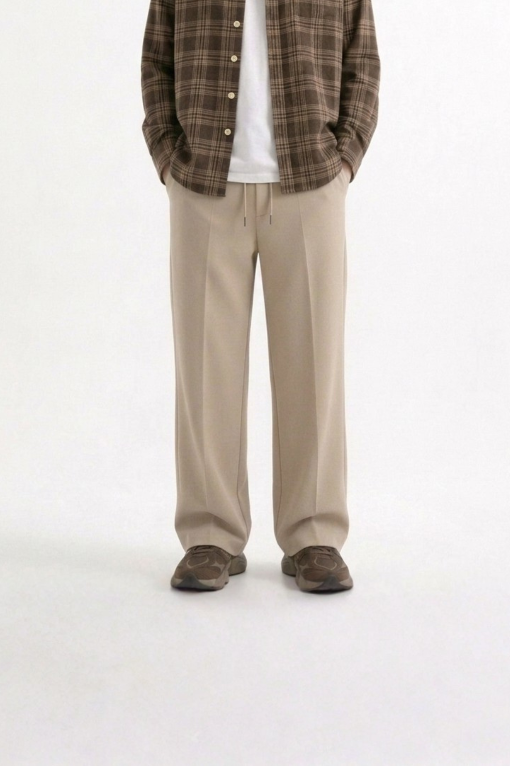 Classic Beige Relax Fit Trouser