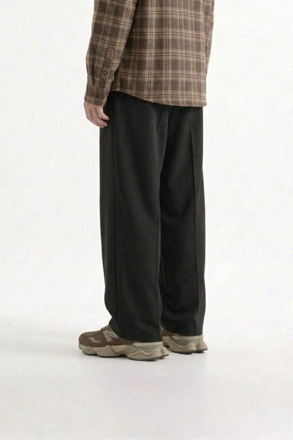 Classic Black Relax Fit Trouser