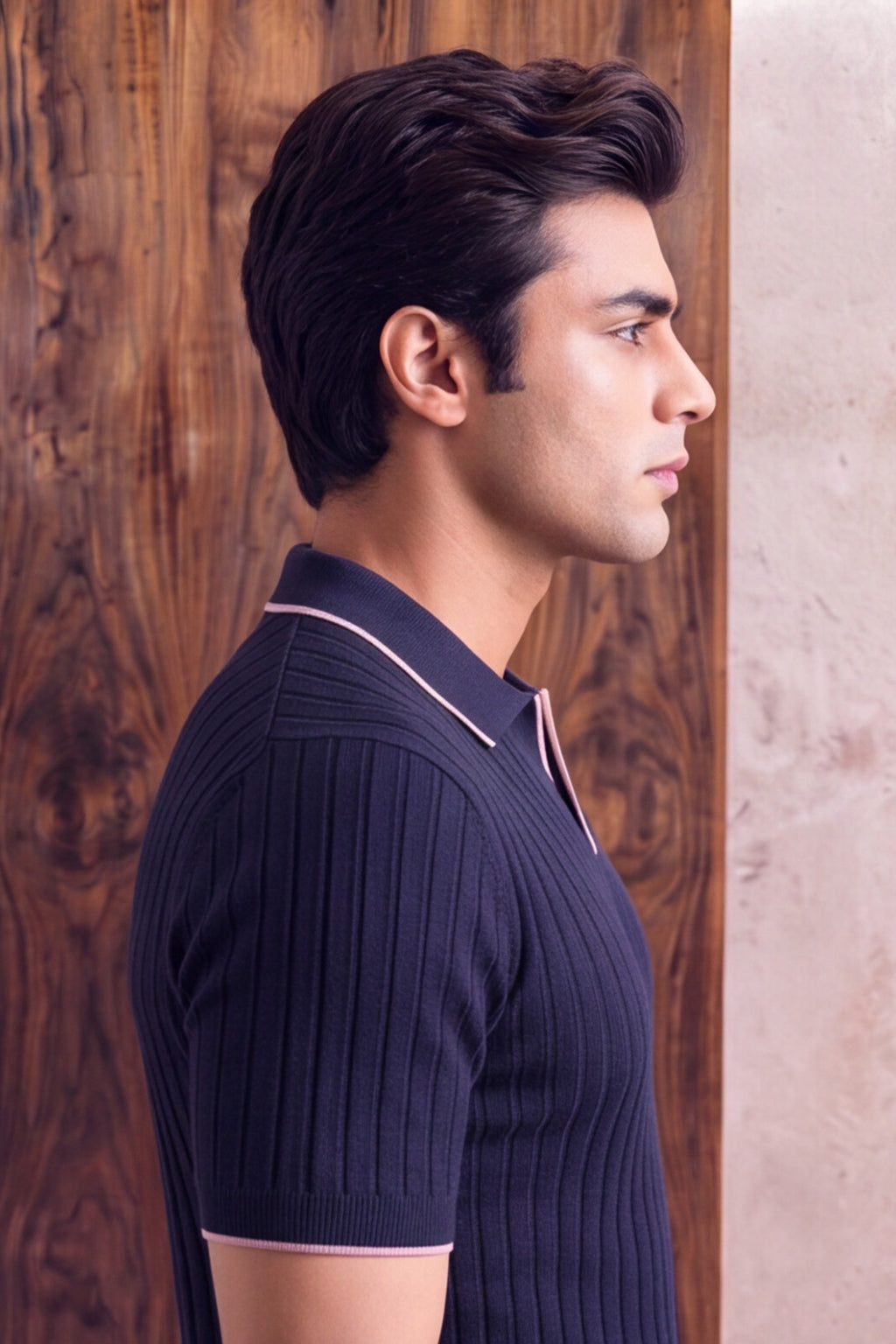 Dark Blue Signature Polo Tee
