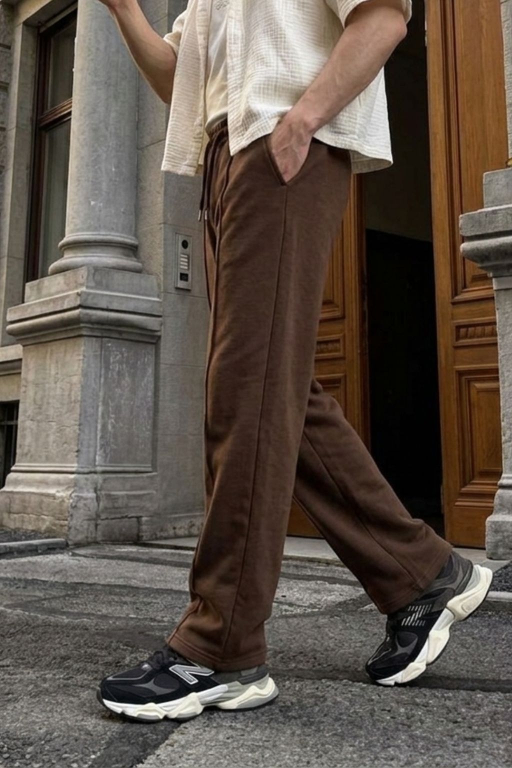 Classic Brown Relax Fit Trouser