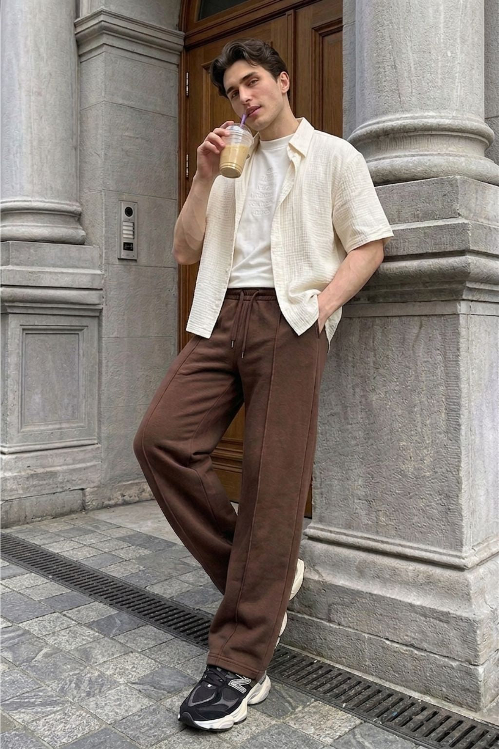 Classic Brown Relax Fit Trouser