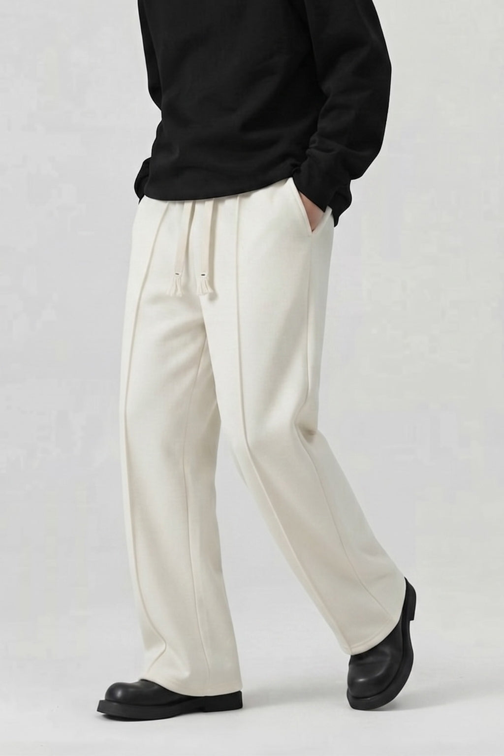 Classic Beige Relax Fit Trouser