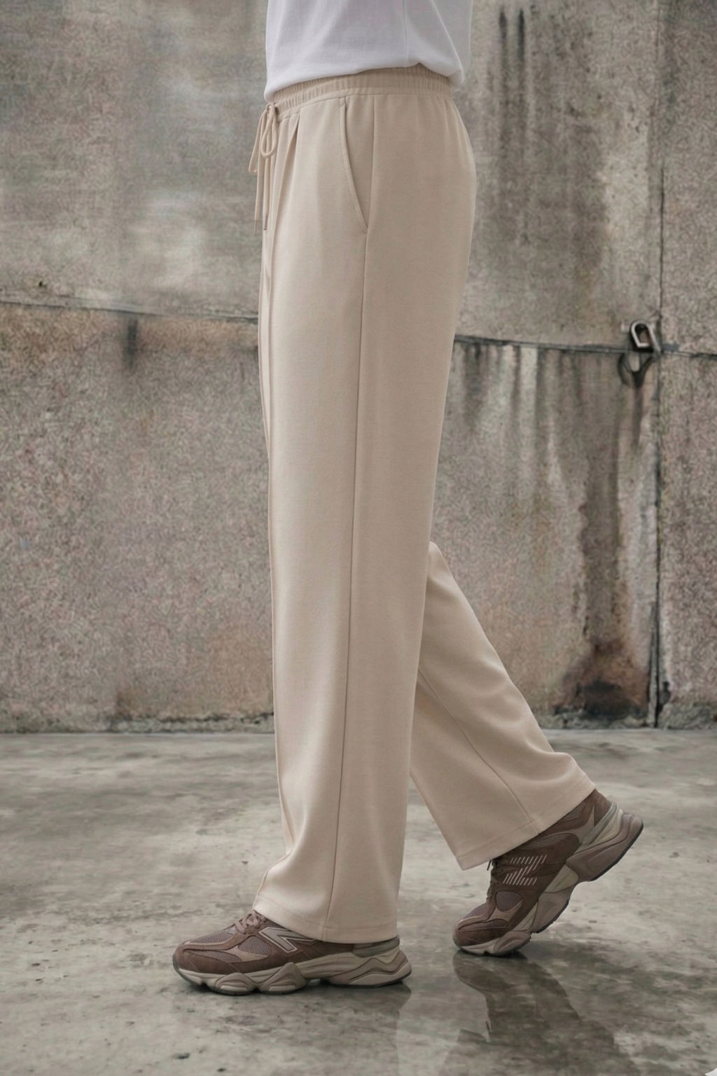 Classic Beige Relax Fit Trouser