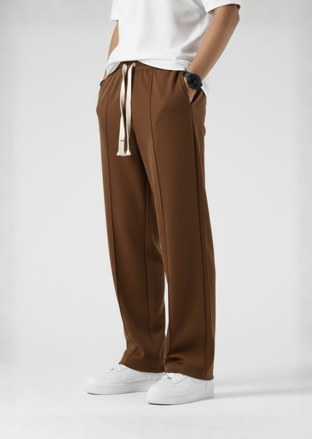 Dark Brown Relaxed Fit