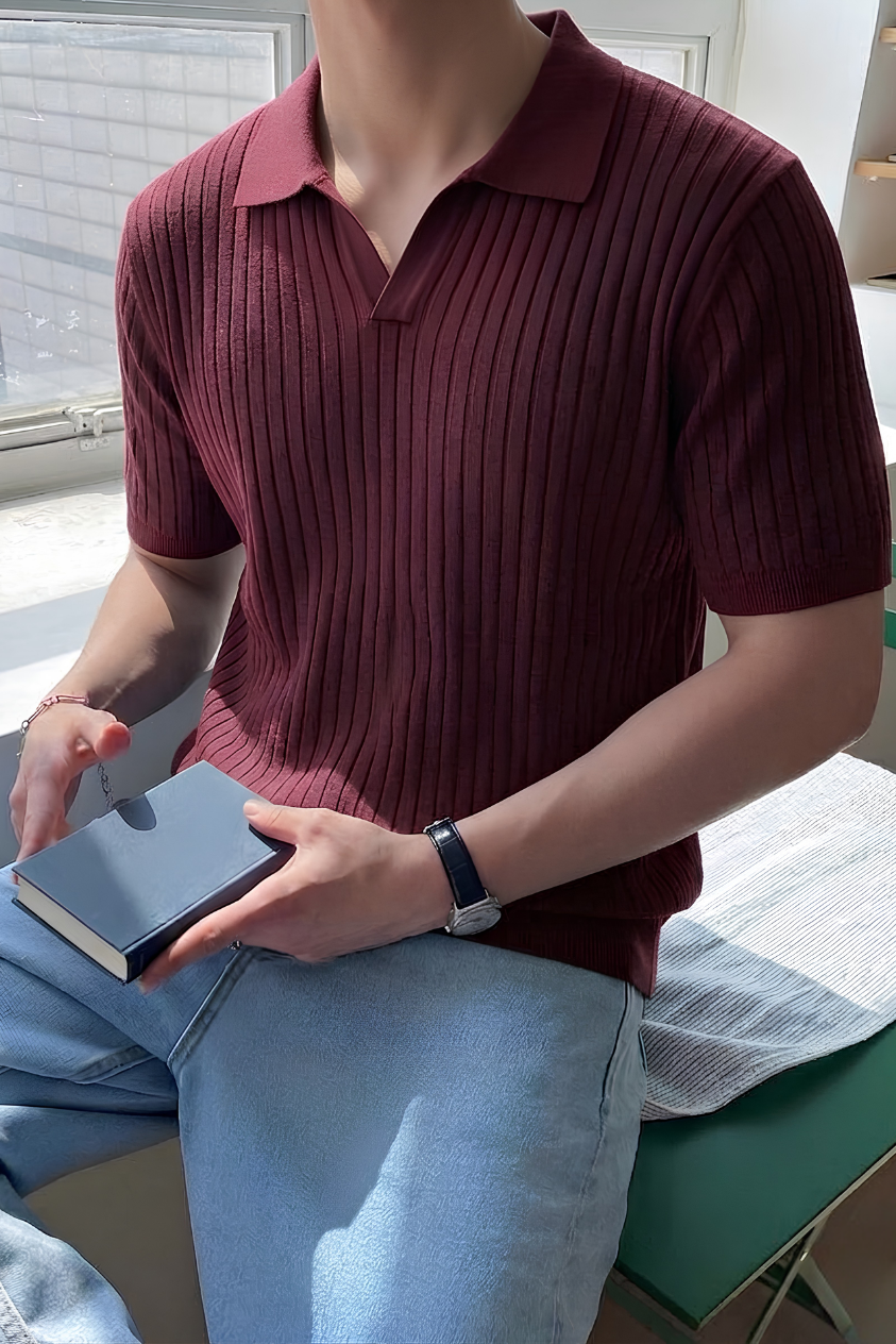 Red Signature Polo Tee