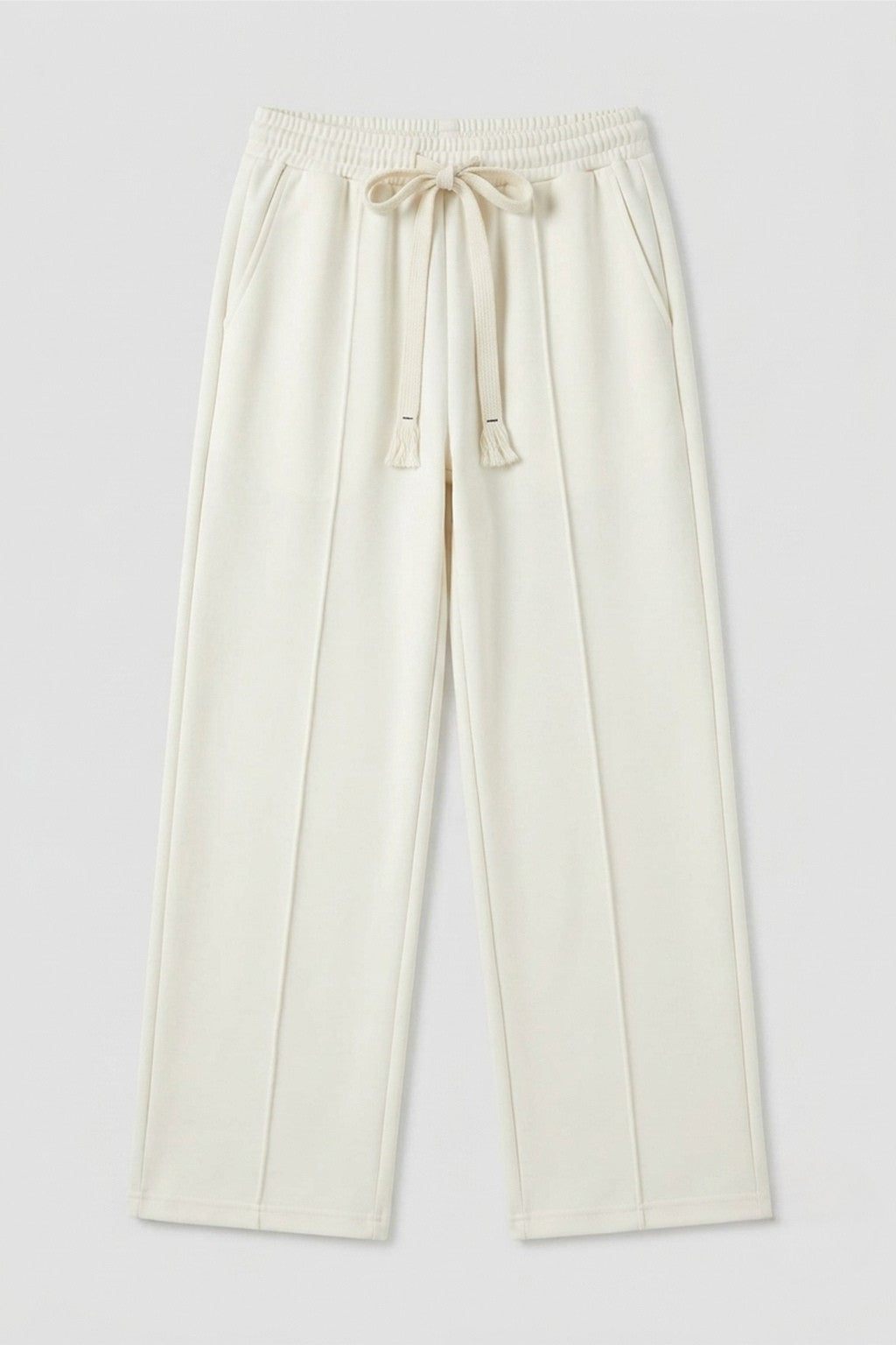 Cream Beige Relaxed Fit